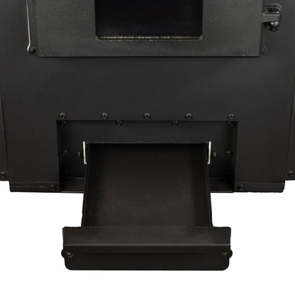 Breckwell SWF1035 45" x 25" Black Wood Furnace With Dual Blower, EPA2020 Certified