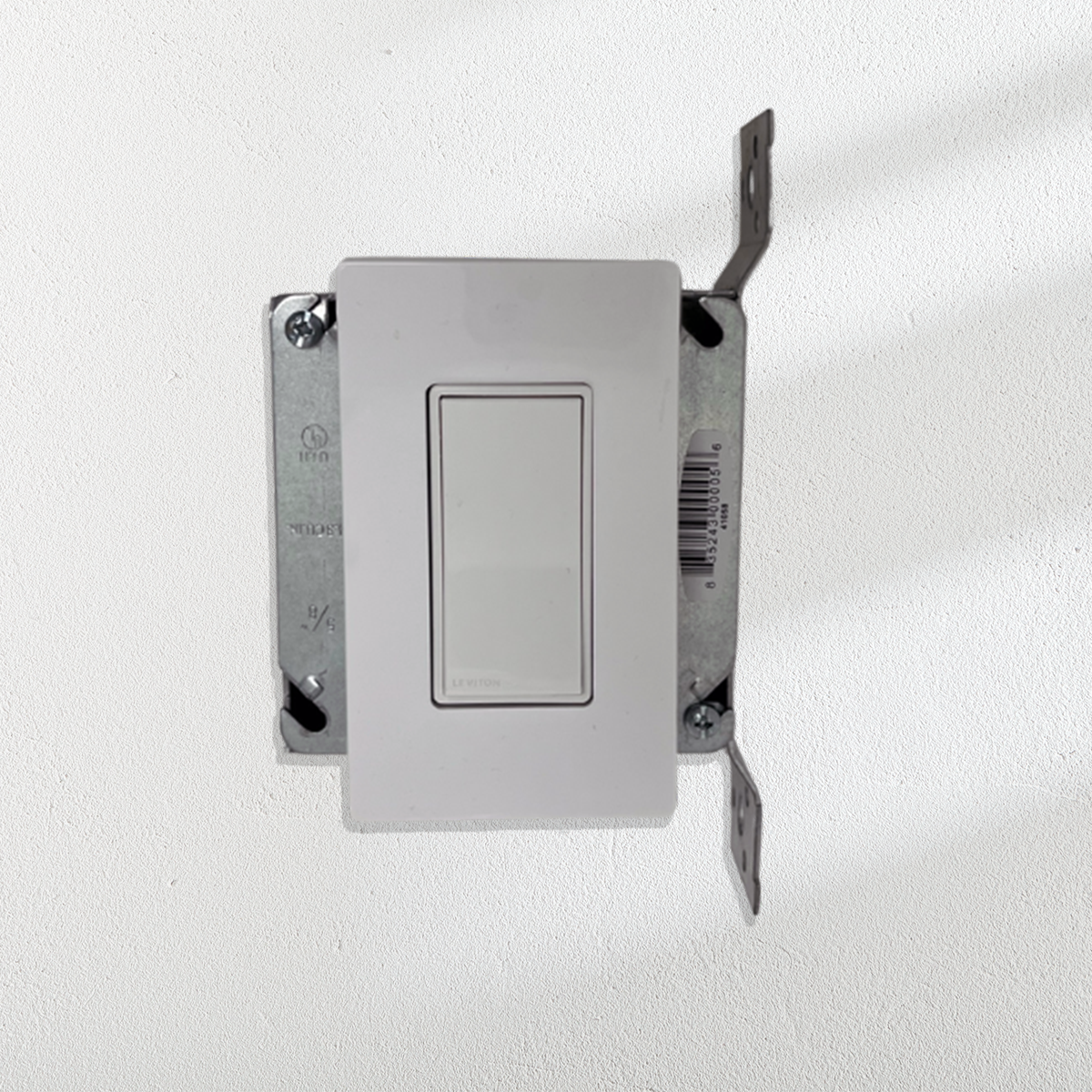 Bromic Heating 20 AMP Single Indoor Manual Wall Switch
