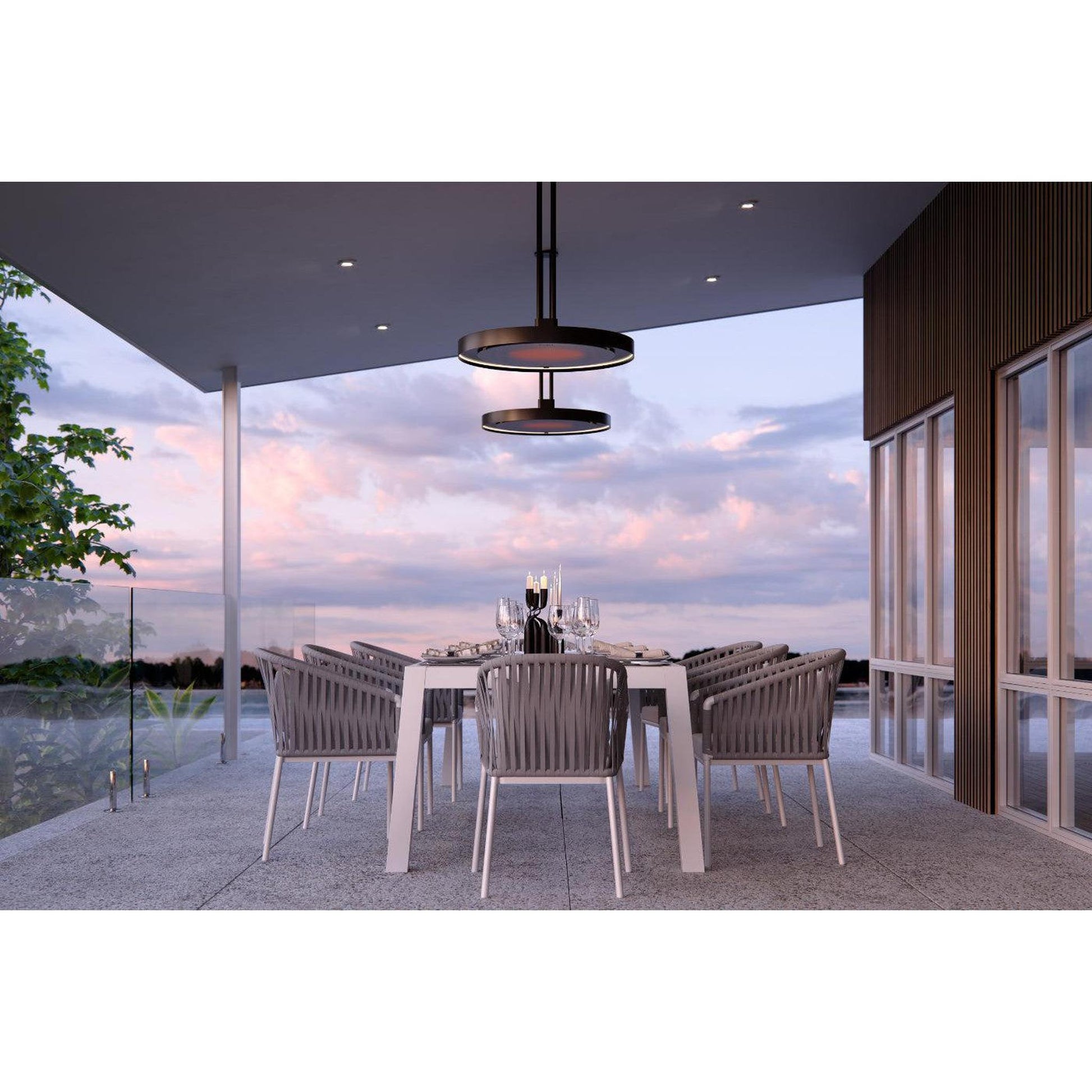 Bromic Heating Eclipse Smart-Heat 28" 2900 Watt 208V Electric Heater With Twin Pole