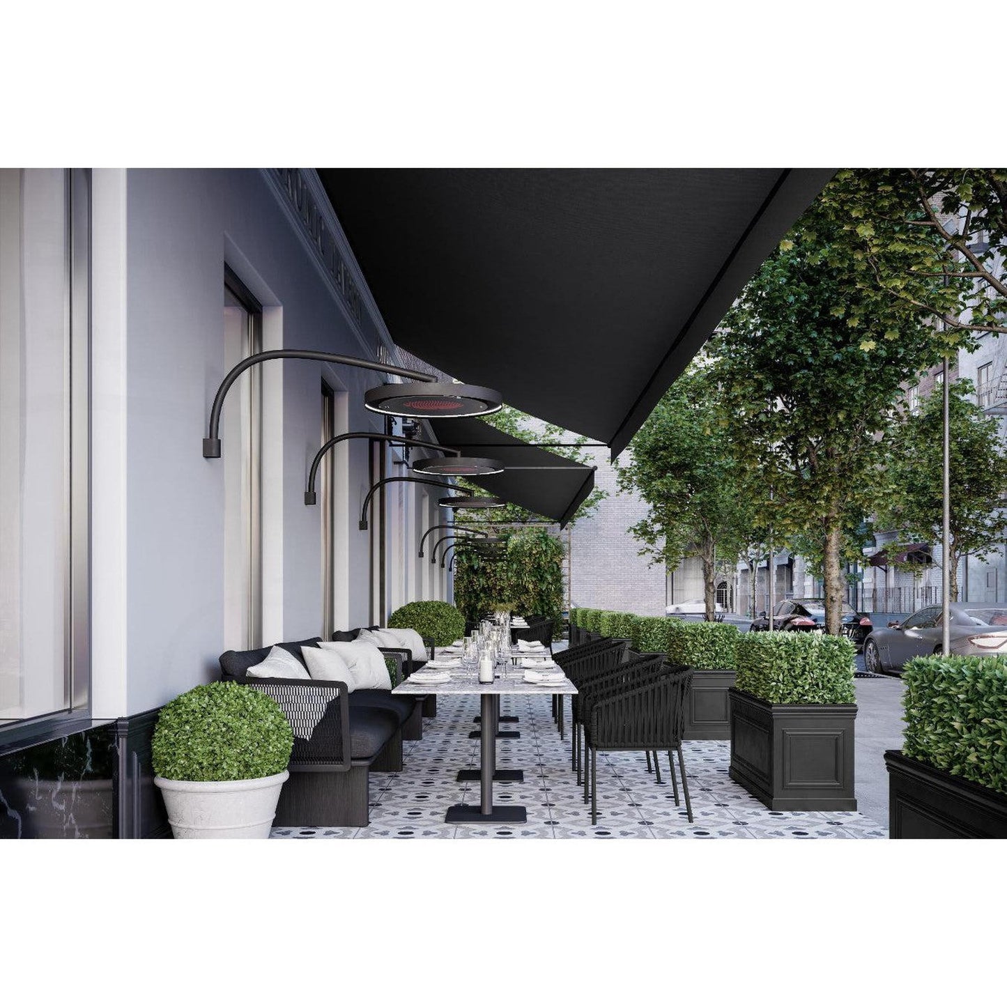 Bromic Heating Eclipse Smart-Heat 28" 2900 Watt 208V Electric Heater With Twin Pole