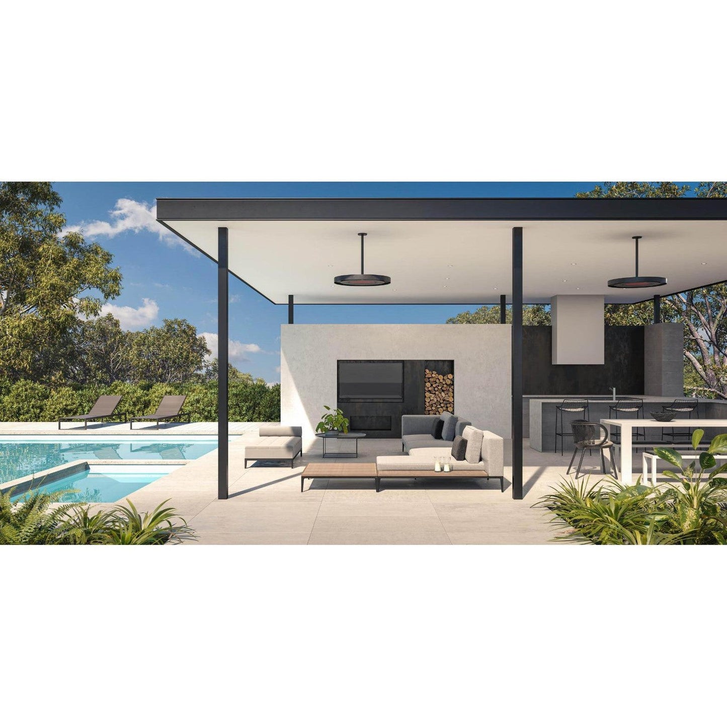 Bromic Heating Eclipse Smart-Heat 28" 2900 Watt 208V Electric Heater With Twin Pole