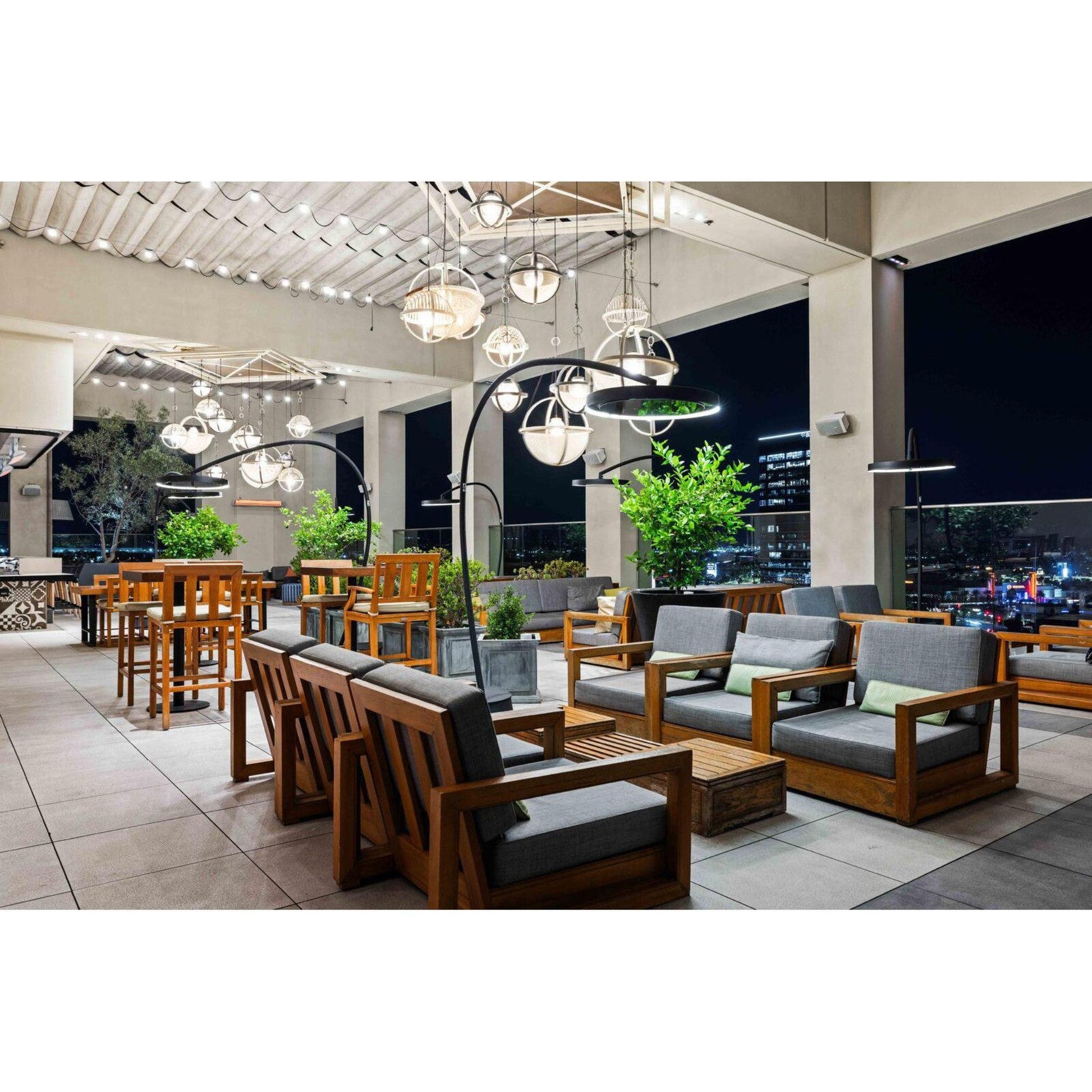 Bromic Heating Eclipse Smart-Heat 28" 2900 Watt Electric Portable Heater With Dimmer Control and Remote