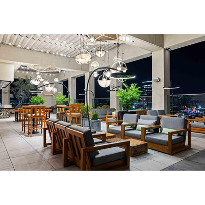 Bromic Heating Eclipse Smart-Heat 28" 2900 Watt Electric Portable Heater With Dimmer Control and Remote