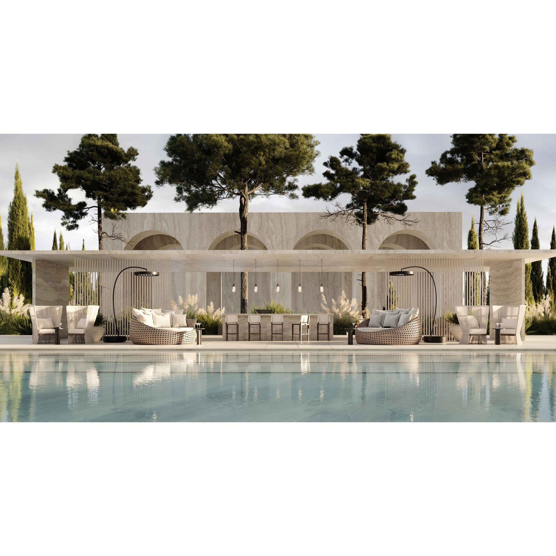 Bromic Heating Eclipse Smart-Heat 28" 2900 Watt Electric Portable Heater With Dimmer Control and Remote