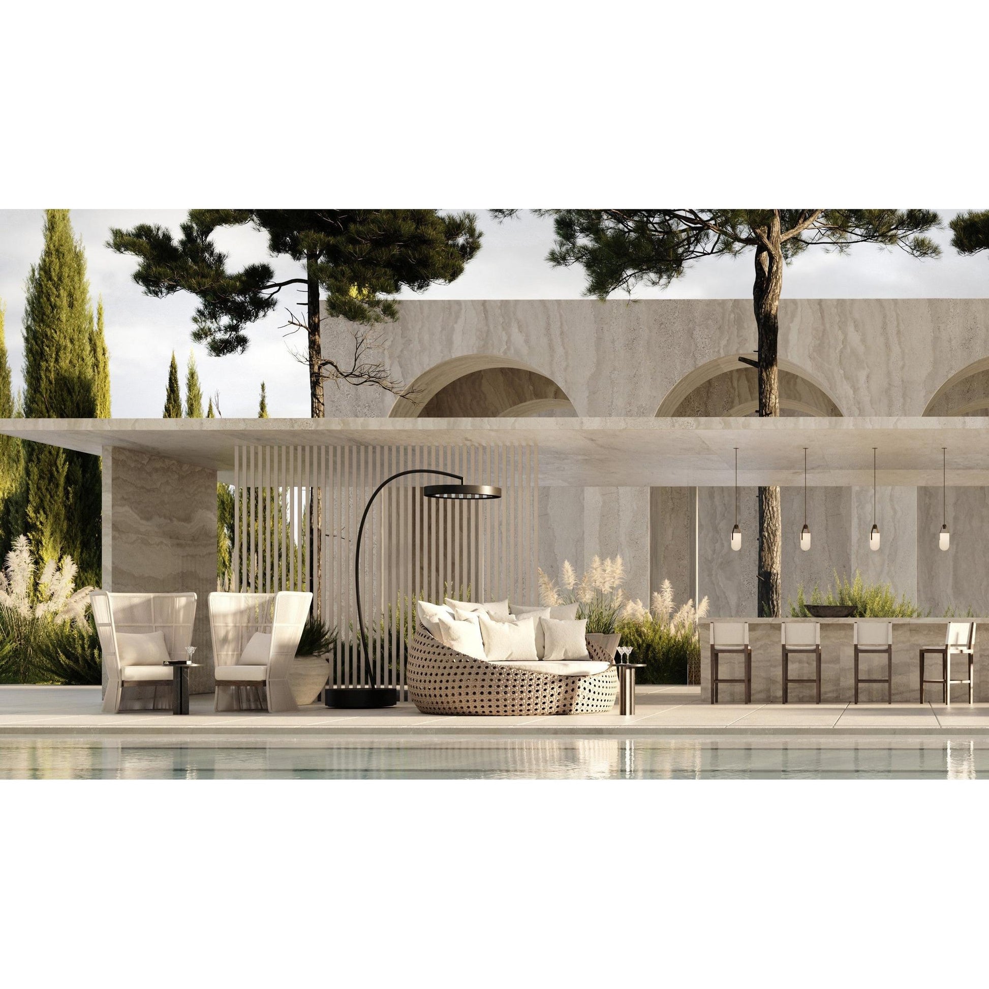 Bromic Heating Eclipse Smart-Heat 28" 2900 Watt Electric Portable Heater With Dimmer Control and Remote