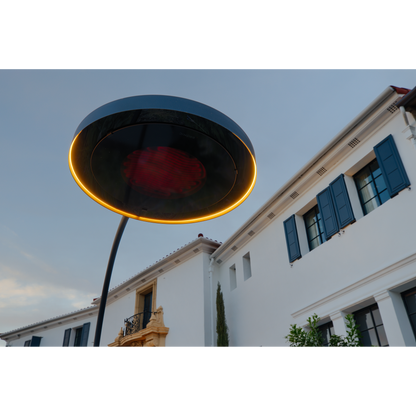 Bromic Heating Eclipse Smart-Heat 28" 2900 Watt Electric Portable Heater With Dimmer Control and Remote