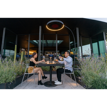 Bromic Heating Eclipse Smart-Heat 28" 2900 Watt Electric Portable Heater With Dimmer Control and Remote