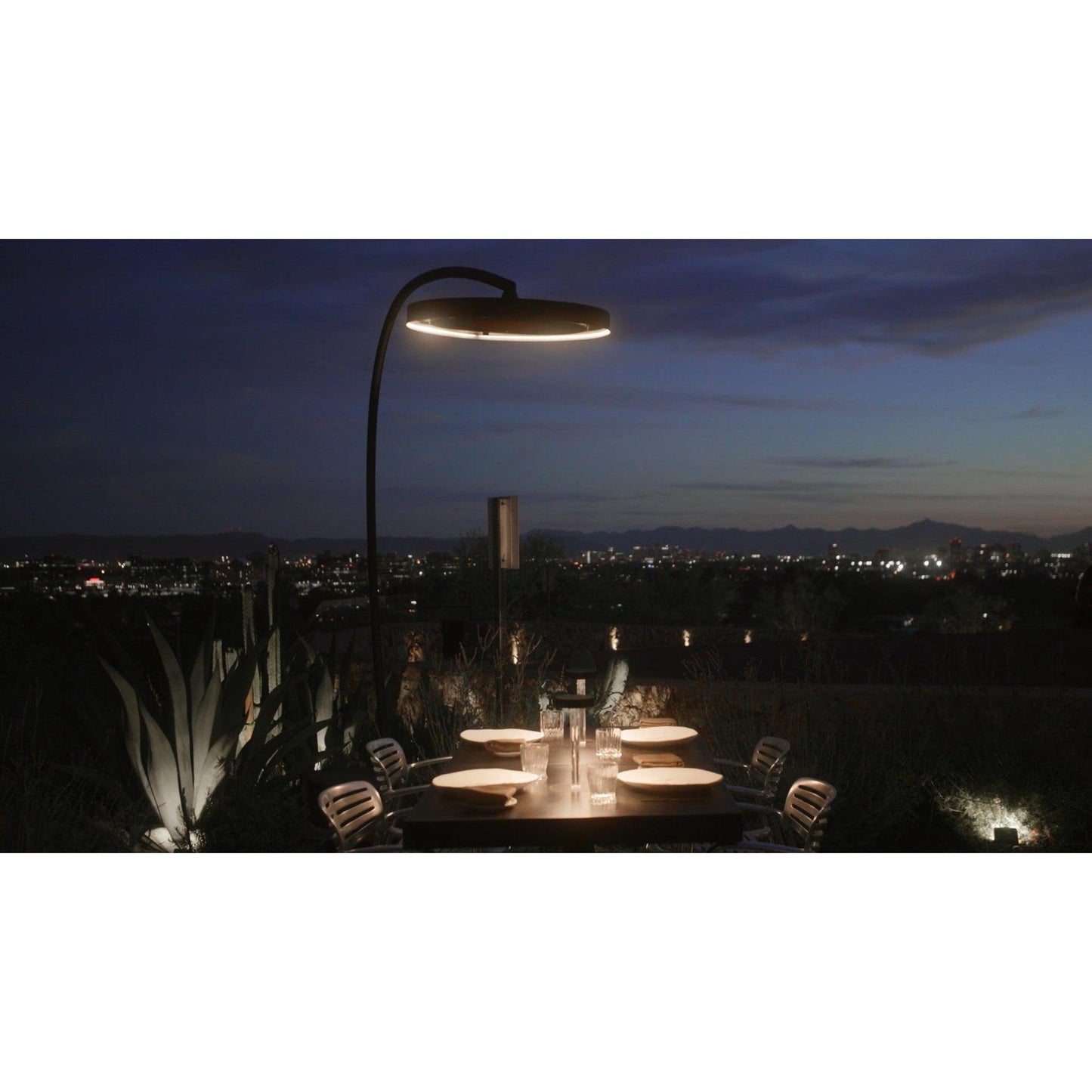 Bromic Heating Eclipse Smart-Heat 28" 2900 Watt Electric Portable Heater With Dimmer Control and Remote