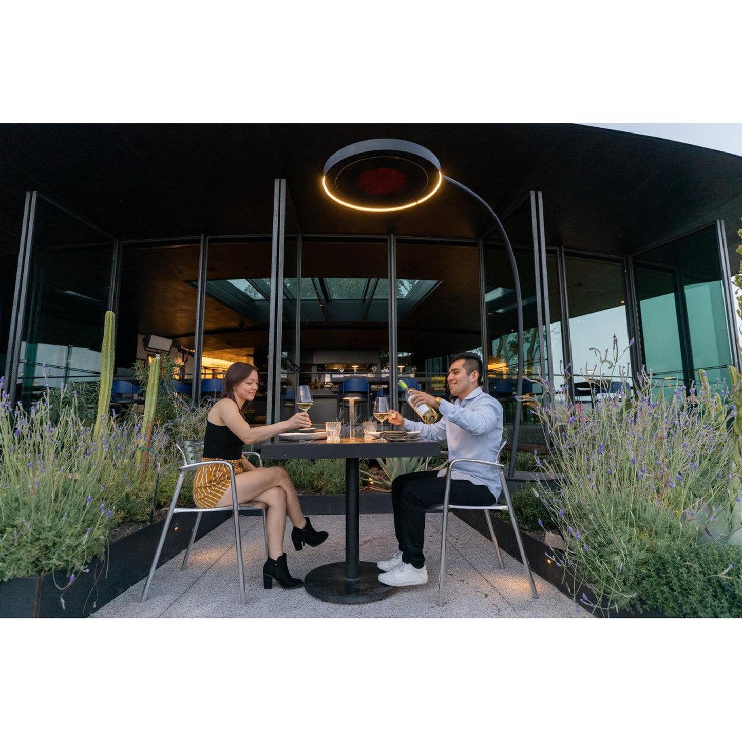 Bromic Heating Eclipse Smart-Heat 28" 2900 Watt Electric Portable Heater With Dimmer Control and Remote