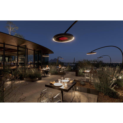 Bromic Heating Eclipse Smart-Heat 28" 2900 Watt Electric Portable Heater With Dimmer Control and Remote