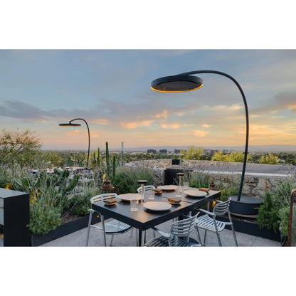 Bromic Heating Eclipse Smart-Heat 28" 2900 Watt Electric Portable Heater With Dimmer Control and Remote