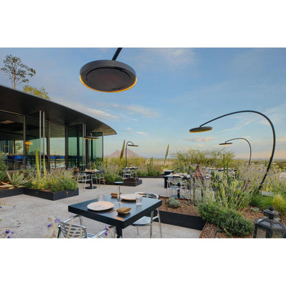 Bromic Heating Eclipse Smart-Heat 28" 2900 Watt Electric Portable Heater With Dimmer Control and Remote