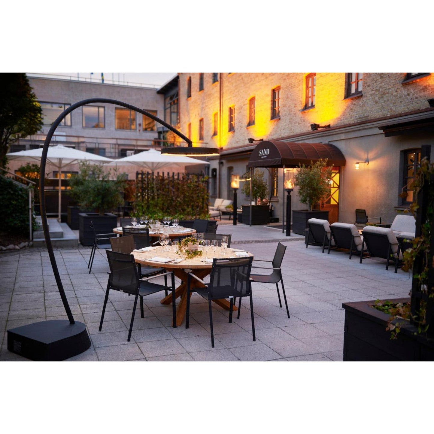 Bromic Heating Eclipse Smart-Heat 28" 2900 Watt Electric Portable Heater With Dimmer Control and Remote