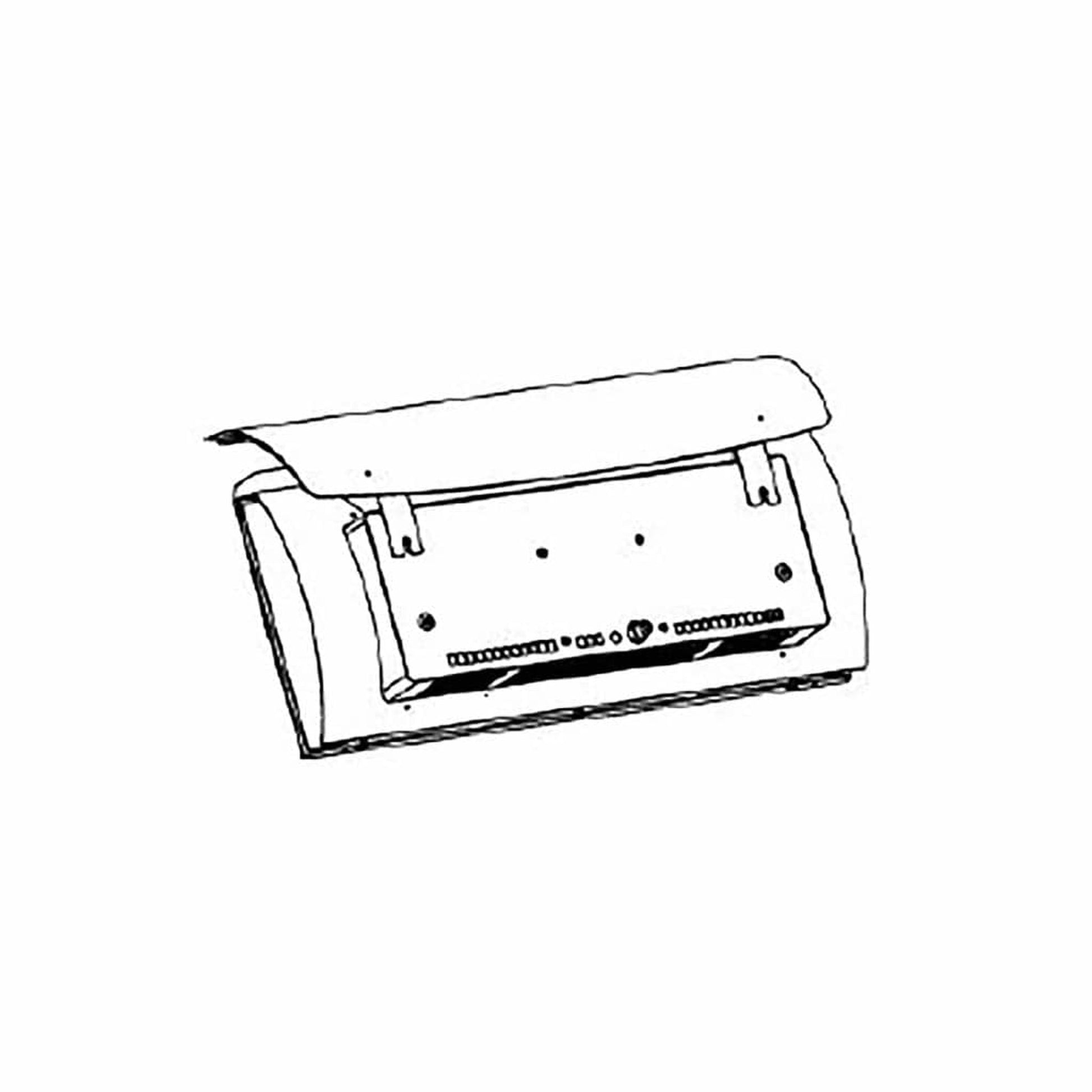Bromic Heating Heat Deflector for Tungsten Smart-Heat Series 300 Gas Heater