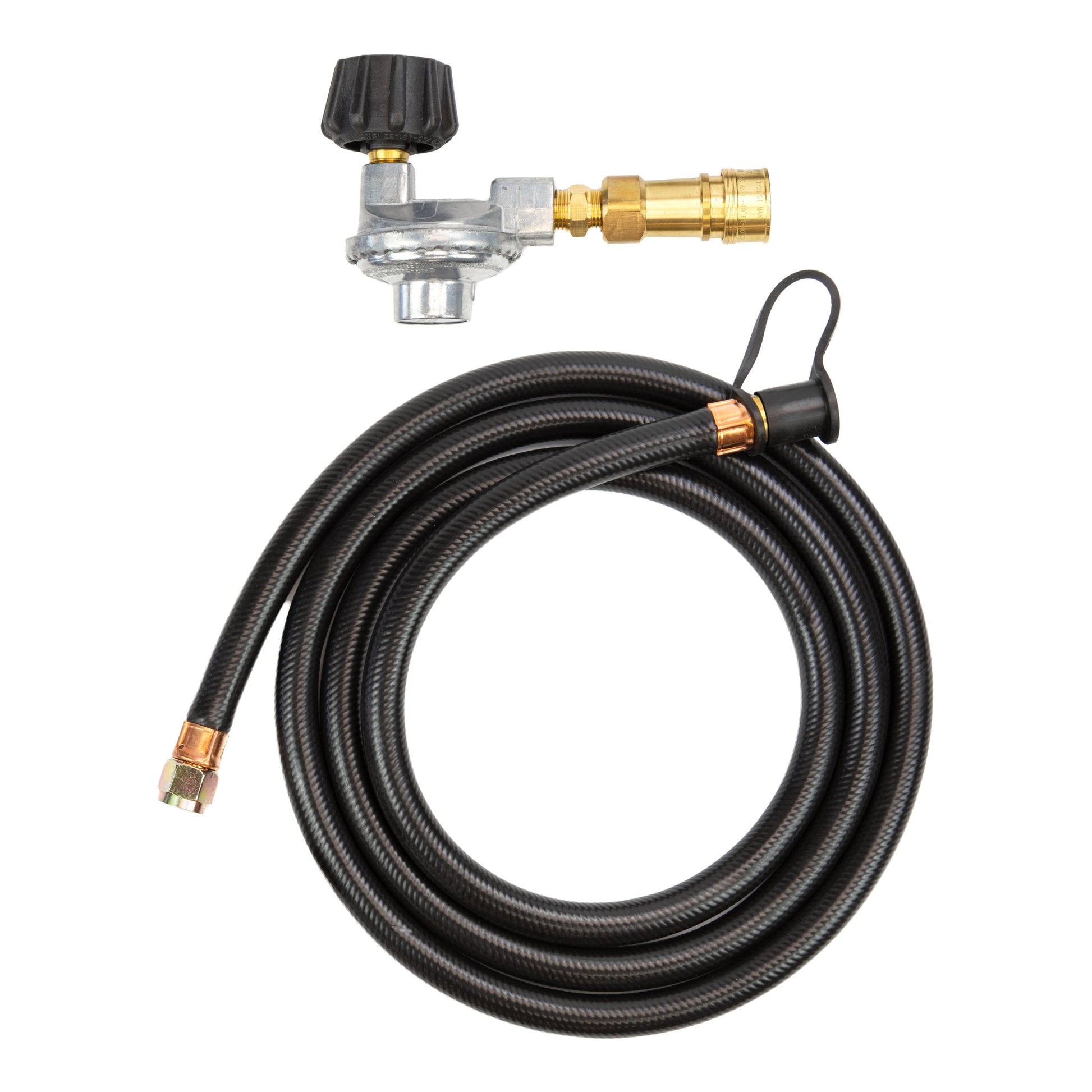 Bromic Heating Long Hose and Regulator for Tungsten Smart-Heat Portable Gas Heater