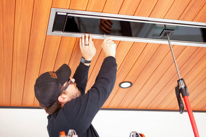 Bromic Heating Low Clearance Ceiling Recess Kit for Platinum Smart-Heat 4500 Watt Electric Heater