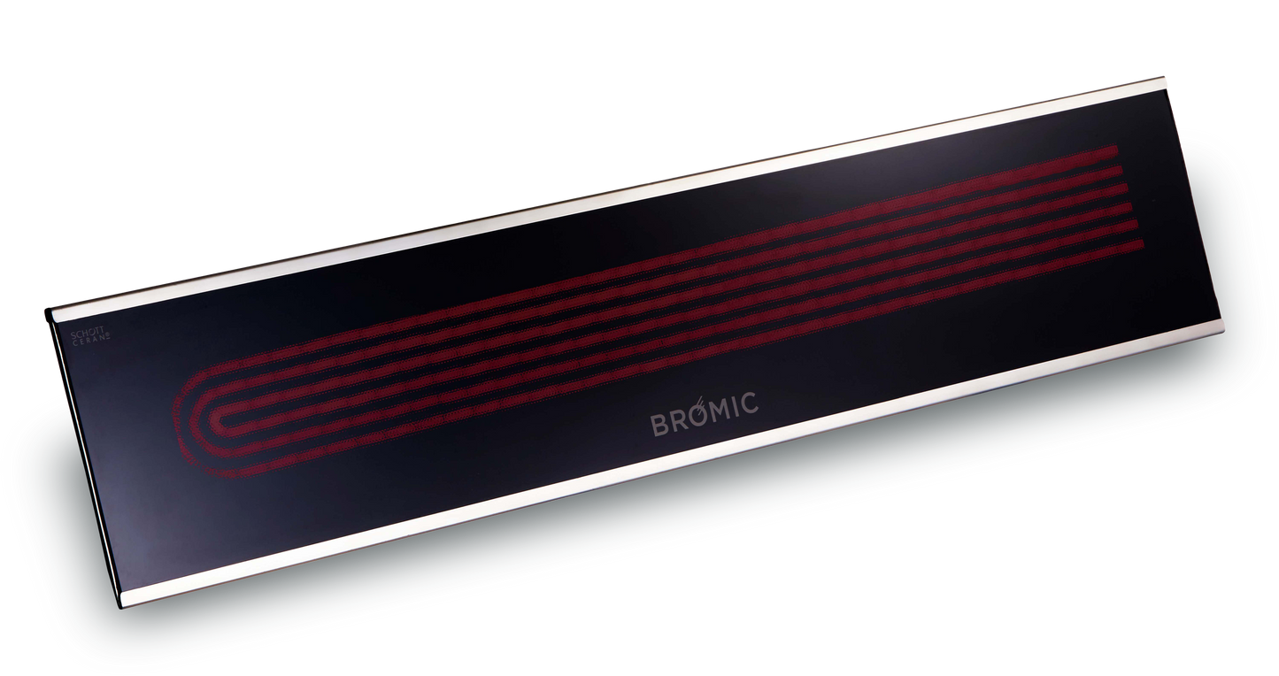 Bromic Heating Platinum Smart-Heat 50" 3400 Watt 220-240V Black Electric Patio Heater