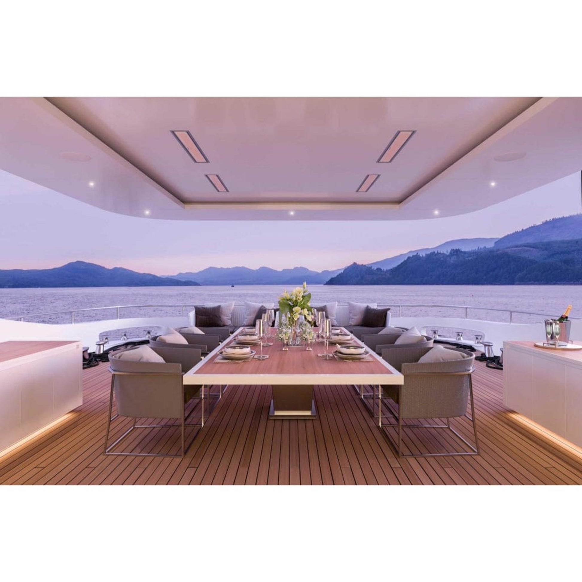 Bromic Heating Standard Ceiling Recess Kit for Platinum Smart-Heat 4500 Watt Electric Marine Heater