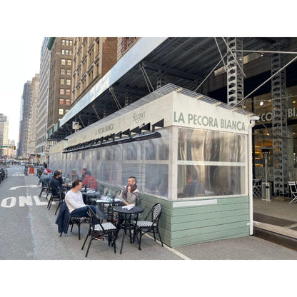 Bromic Heating Tungsten Smart-Heat 44" 2000 Watt 277V Black Commercial Outdoor Electric Patio Heater