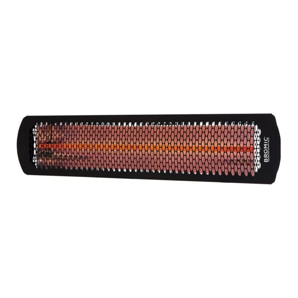 Bromic Heating Tungsten Smart-Heat 44" 2000 Watt 277V Black Commercial Outdoor Electric Patio Heater