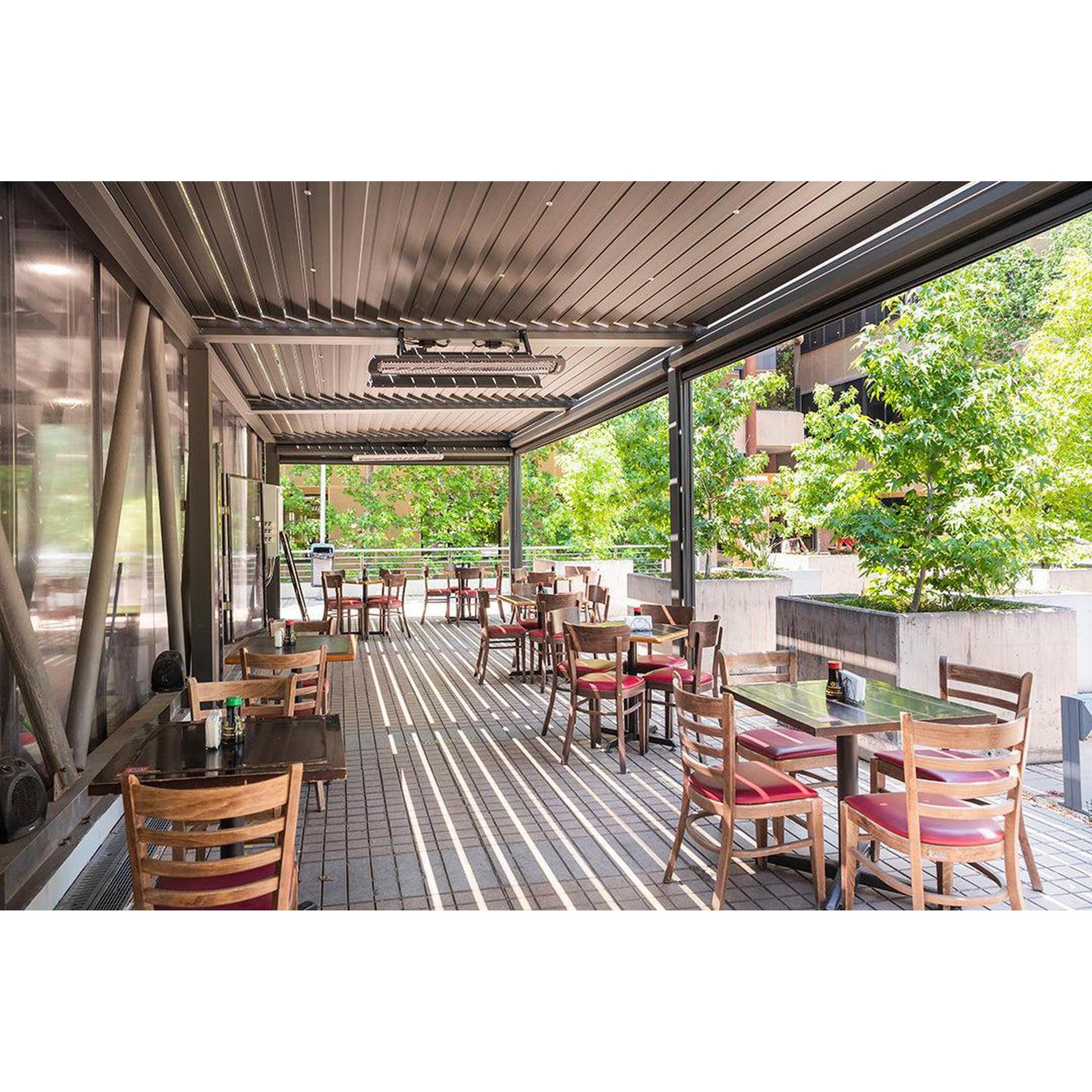 Bromic Heating Tungsten Smart-Heat 56" 3000 Watt 220-240V Black Electric Patio Heater