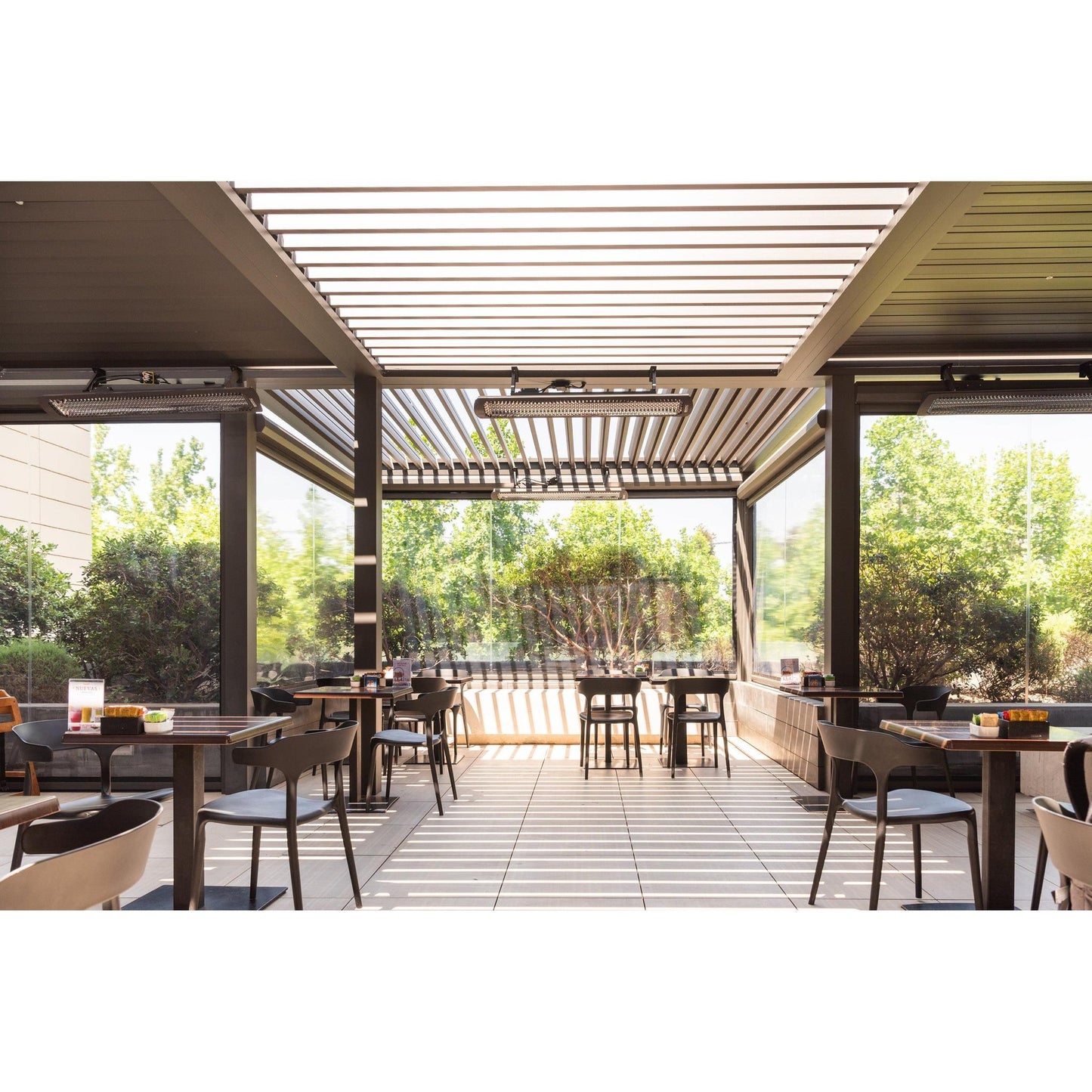 Bromic Heating Tungsten Smart-Heat 56" 3000 Watt 208V Black Electric Patio Heater