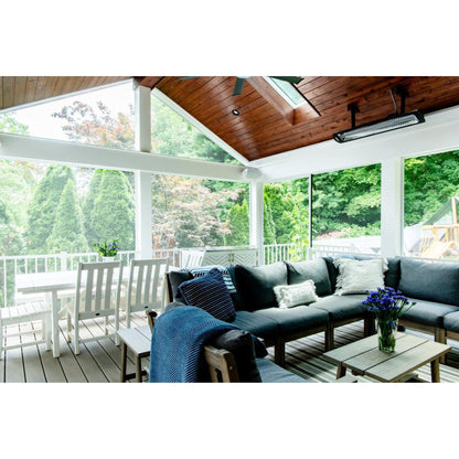 Bromic Heating Tungsten Smart-Heat 56" 3000 Watt 220-240V Black Electric Patio Heater