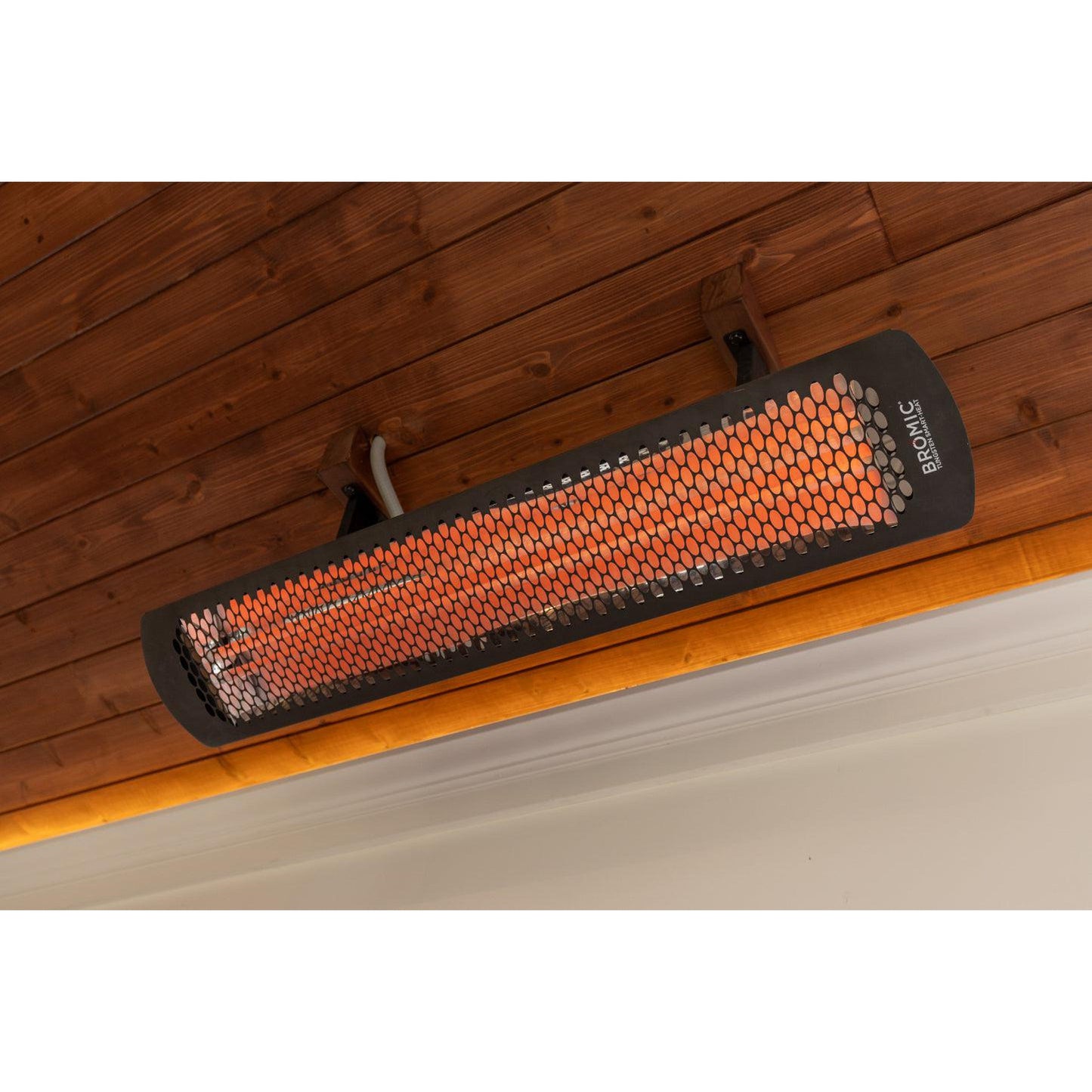 Bromic Heating Tungsten Smart-Heat 44" 4000 Watt 277V Black Electric Patio Heater