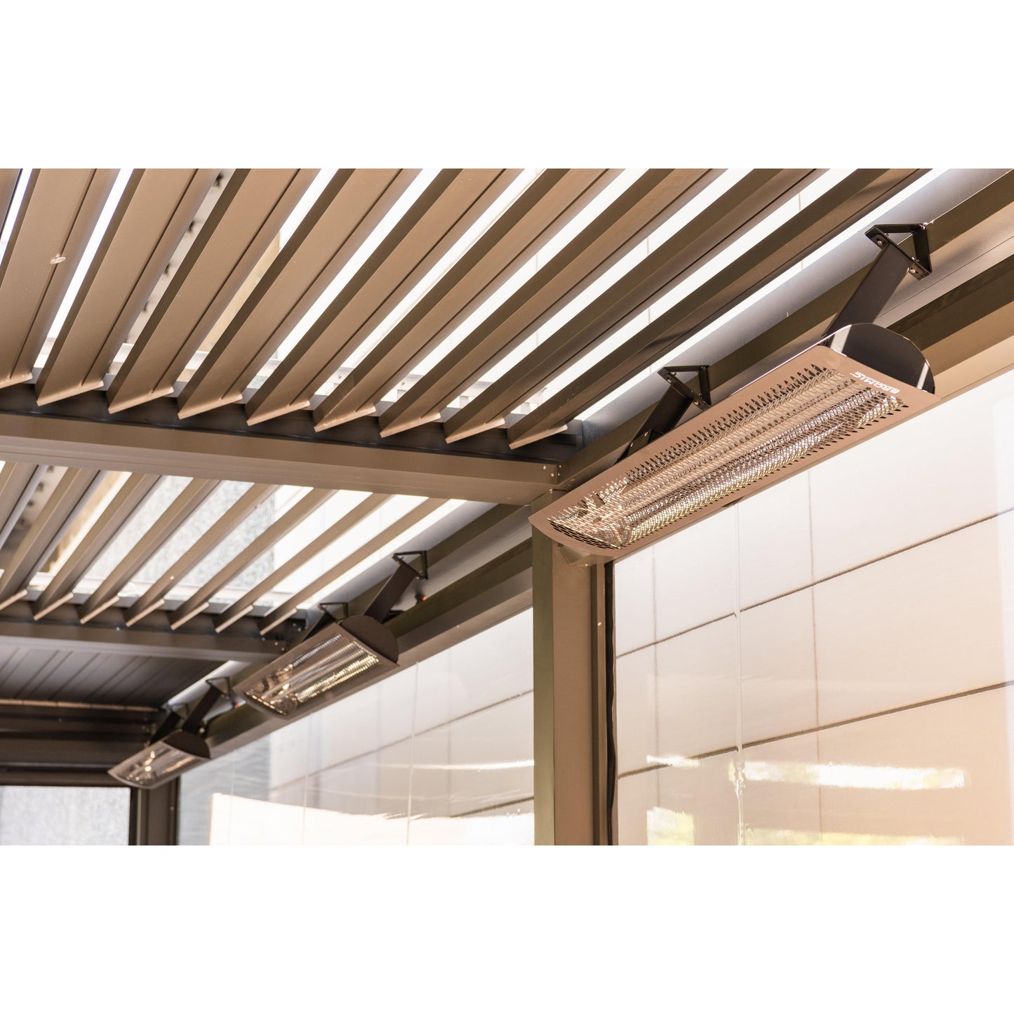 Bromic Heating Tungsten Smart-Heat 56" 6000 Watt 277V Black Electric Patio Heater