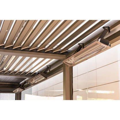 Bromic Heating Tungsten Smart-Heat 56" 6000 Watt 277V Black Electric Patio Heater