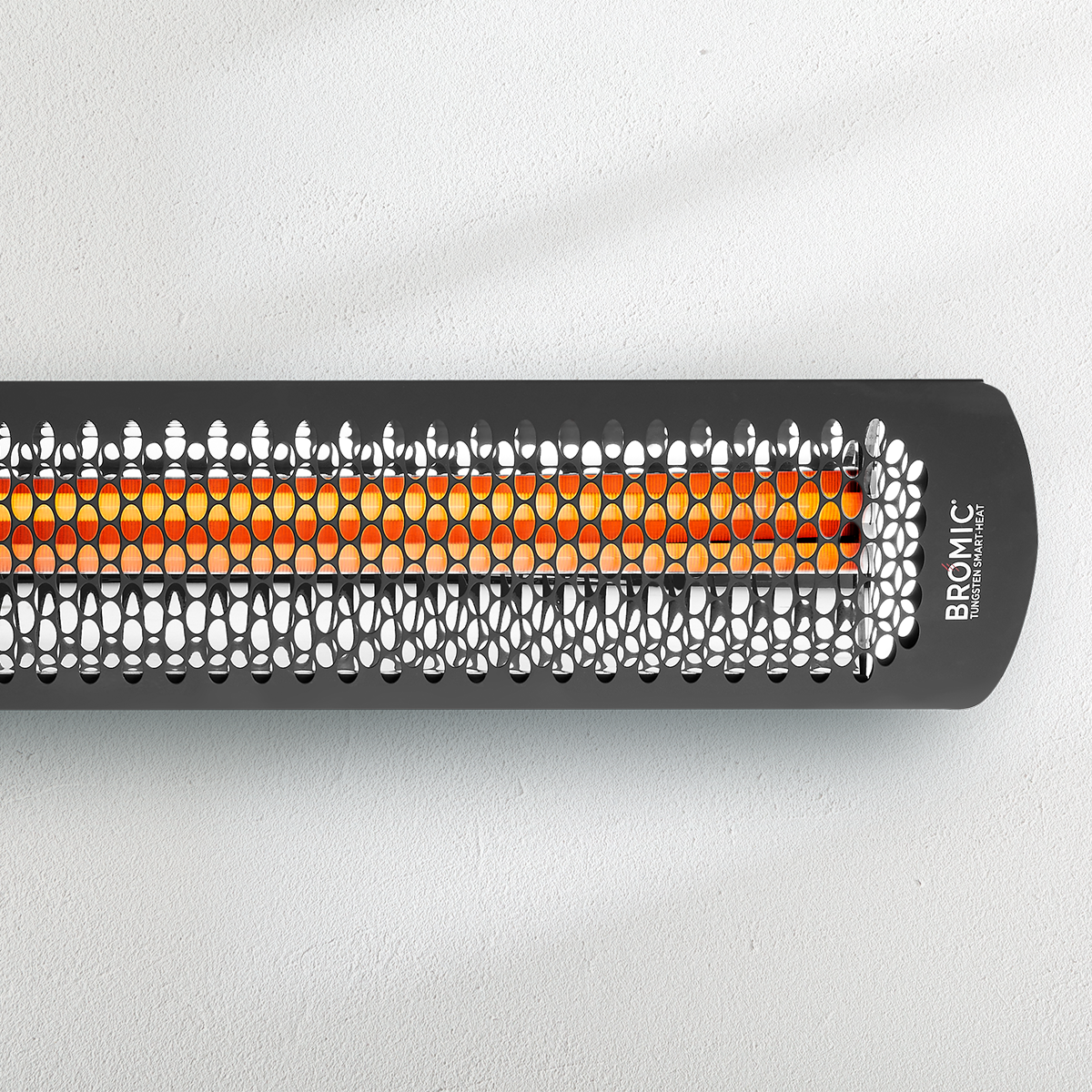 Bromic Heating Tungsten Smart-Heat 56" 6000 Watt 277V Black Electric Patio Heater