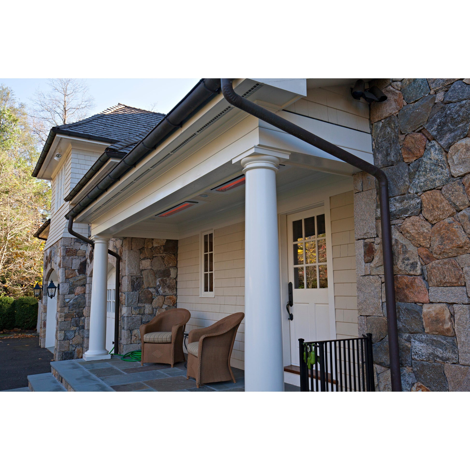 Bromic Heating Tungsten Smart-Heat 56" 6000 Watt 277V White Electric Patio Heater