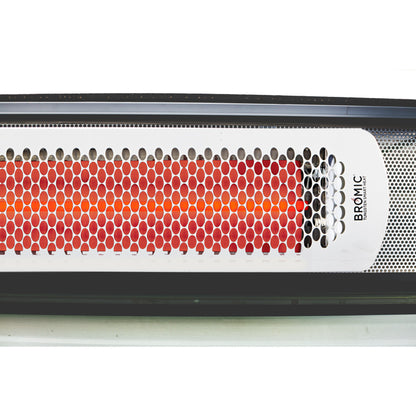 Bromic Heating Tungsten Smart-Heat 56" 6000 Watt 277V White Electric Patio Heater