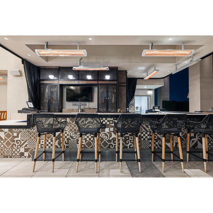 Bromic Heating Tungsten Smart-Heat 56" 6000 Watt 277V White Electric Patio Heater