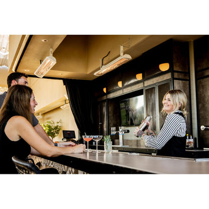 Bromic Heating Tungsten Smart-Heat 56" 6000 Watt 277V White Electric Patio Heater