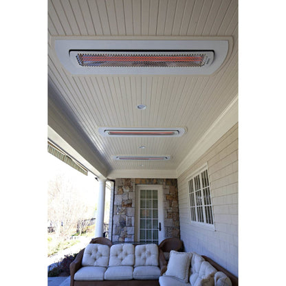 Bromic Heating White Ceiling Recess Kit for Tungsten Smart-Heat 2000W and 4000W Electric Heaters
