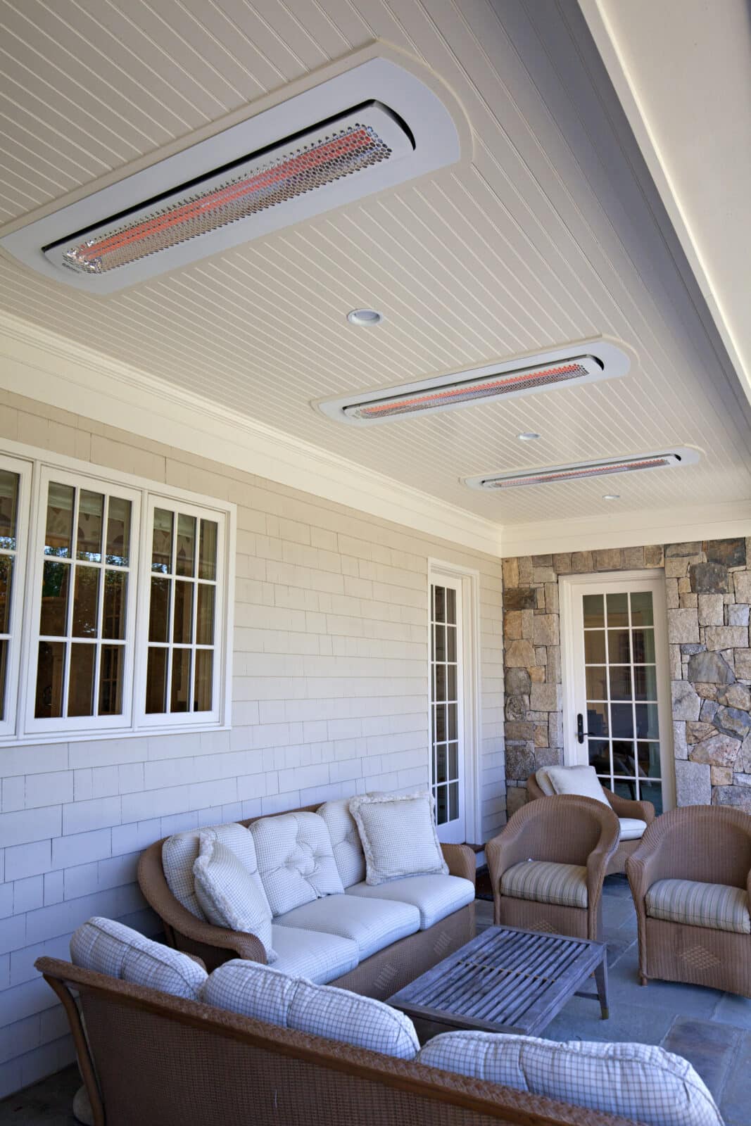 Bromic Heating White Ceiling Recess Kit for Tungsten Smart-Heat 2000W and 4000W Electric Heaters