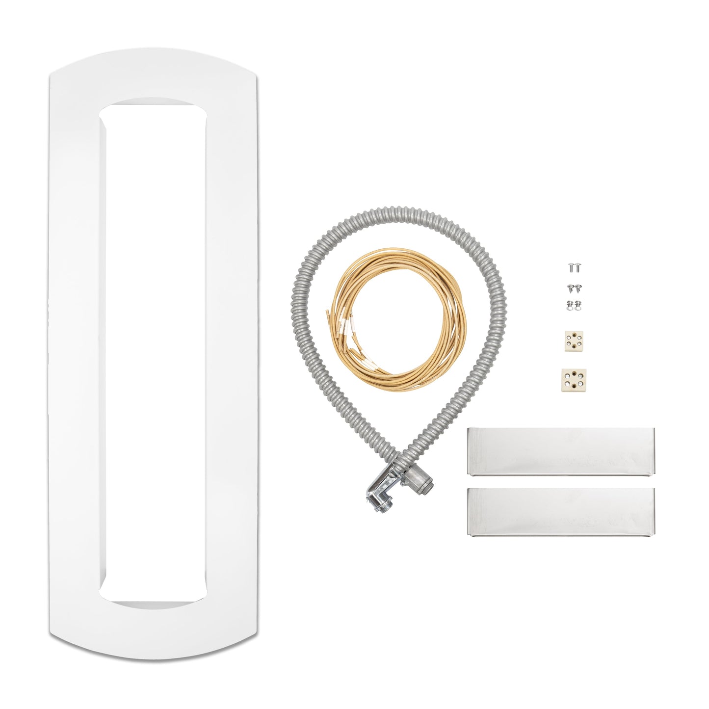 Bromic Heating White Ceiling Recess Kit for Tungsten Smart-Heat 2000W and 4000W Electric Heaters