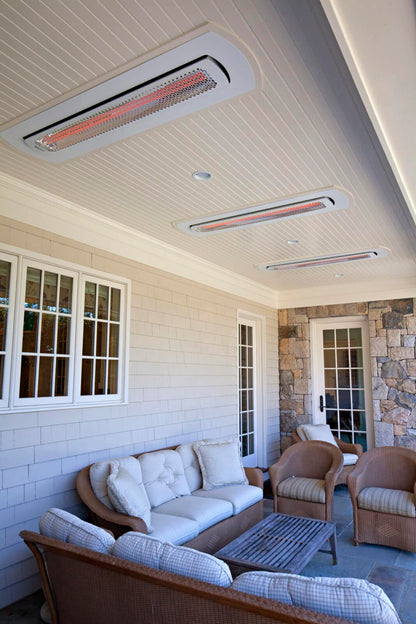 Bromic Heating White Ceiling Recess Kit for Tungsten Smart-Heat 3000W and 6000W Electric Heaters