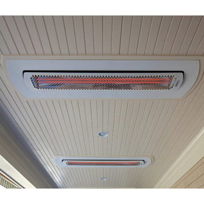Bromic Heating White Ceiling Recess Kit for Tungsten Smart-Heat 3000W and 6000W Electric Heaters