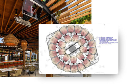 Bromic Platinum Smart-Heat 300 Series 22" Outdoor Propane Gas Patio Heater