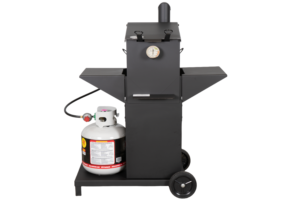 Buck Grill Freedom 4-Gallon Outdoor Propane Deep Fryer With Rolling Cart
