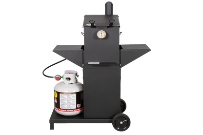 Buck Grill Freedom 4-Gallon Outdoor Propane Deep Fryer With Rolling Cart