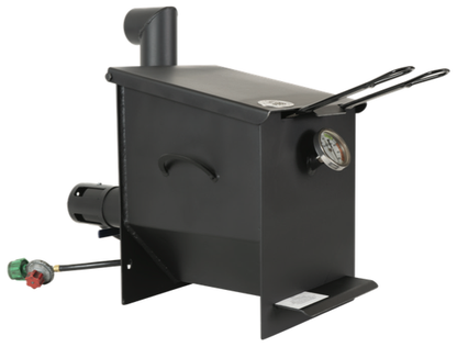 Buck Grill Freedom 4-Gallon Outdoor Propane Deep Fryer With Rolling Cart