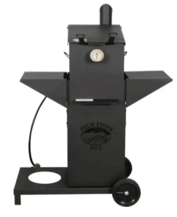 Buck Grill Freedom 4-Gallon Outdoor Propane Deep Fryer With Rolling Cart