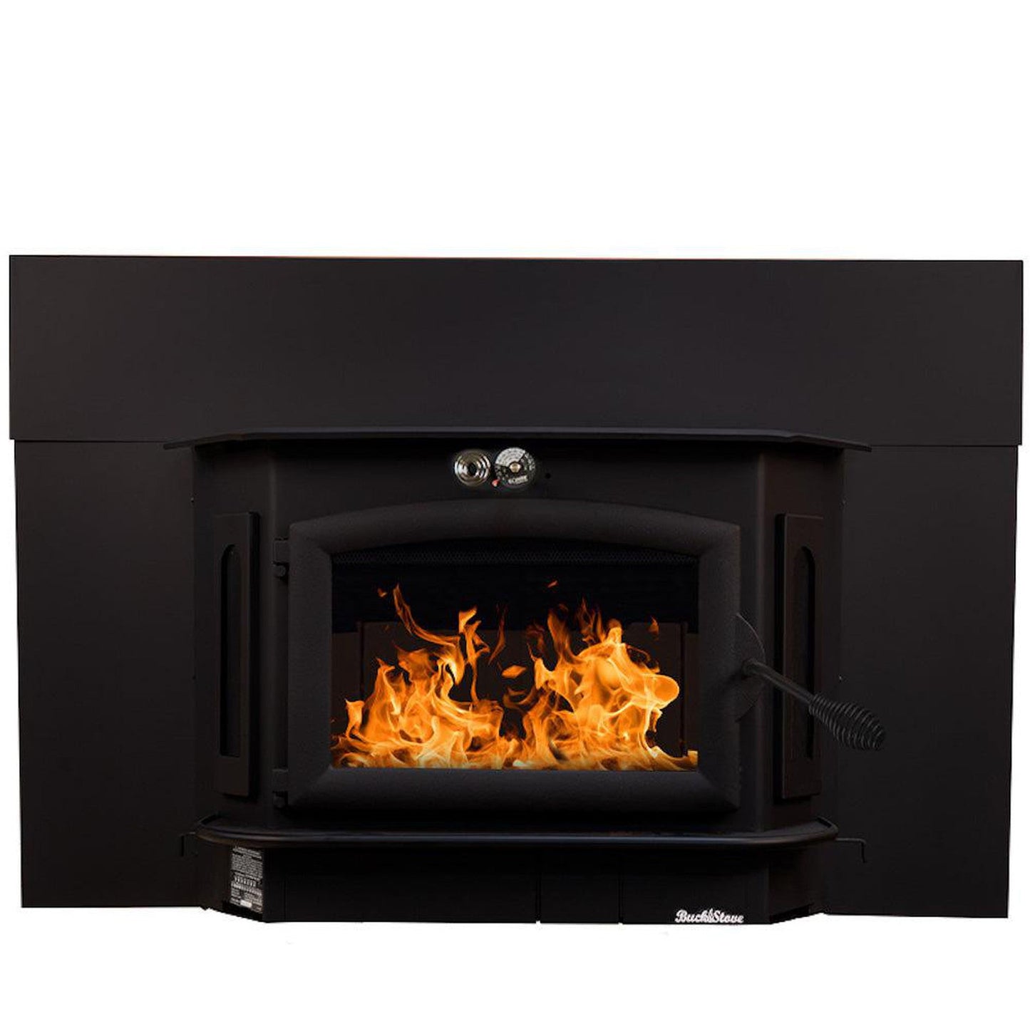 Buck Stove Bay Series Model 91 Catalytic Wood Burning Stove With Black Door Finish