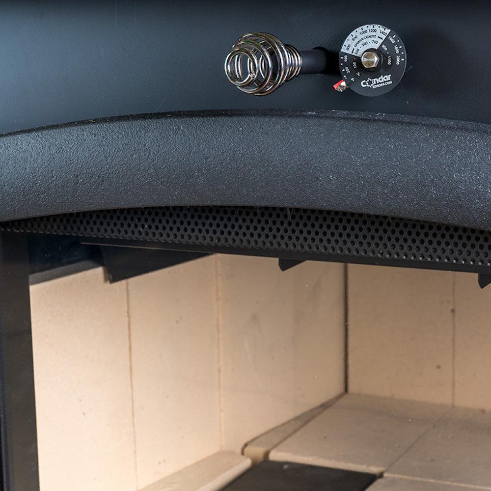 Buck Stove Bay Series Model 91 Catalytic Wood Burning Stove With Gold Door Finish