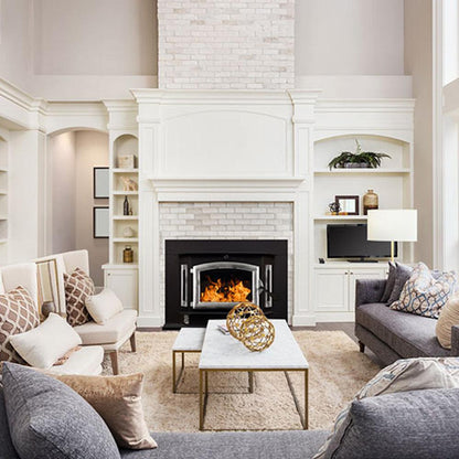 Buck Stove Bay Series Model 91 Catalytic Wood Burning Stove With Pewter Door Finish