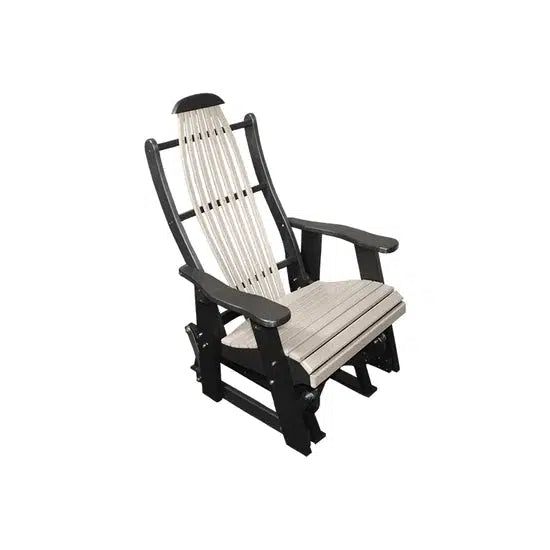 Buck Stove Bent Back Black/Weathered Single Glider