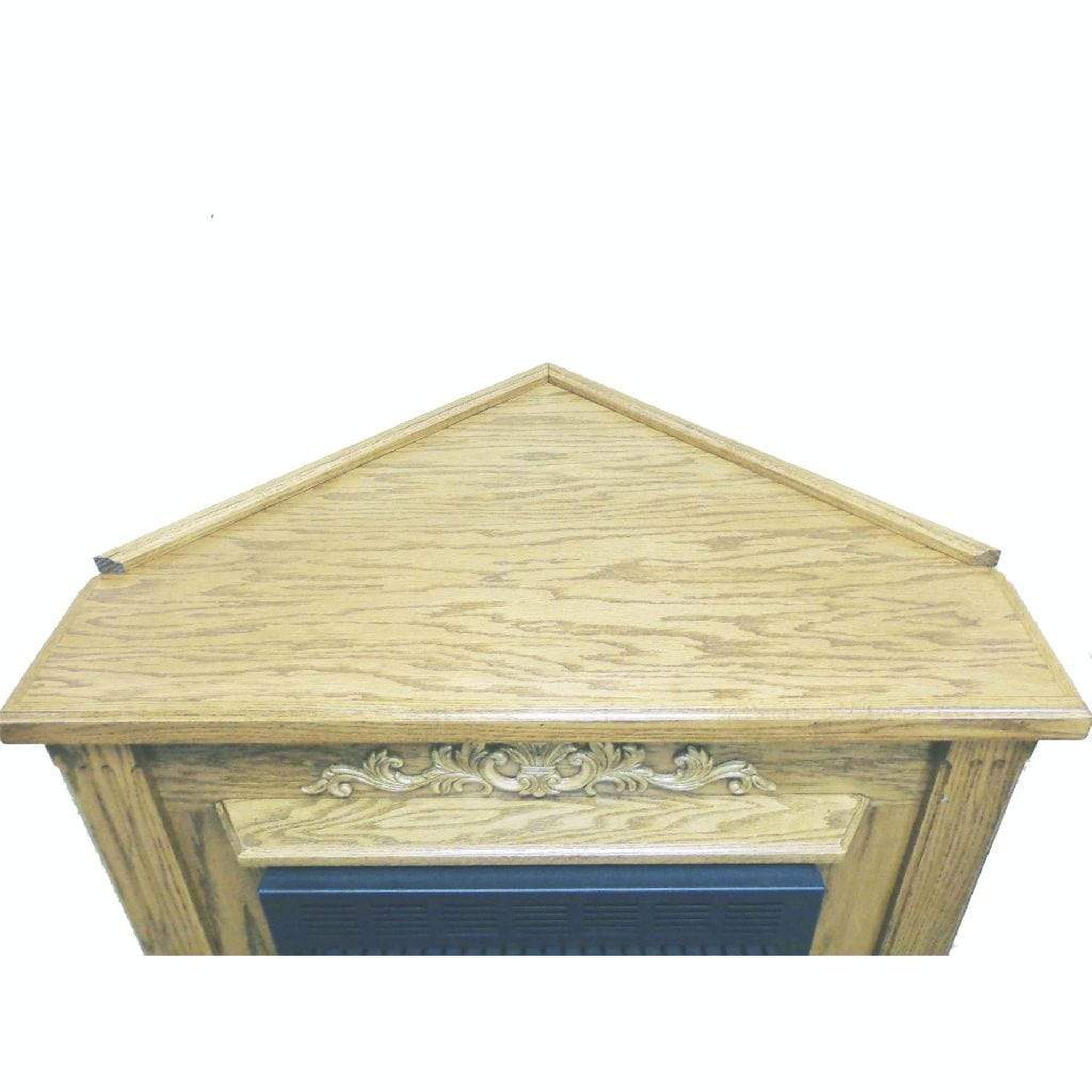 Buck Stove Classic Corner Unfinished Mantel Accessory for Model 34 and ...